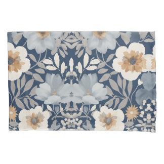 Elegância florescente: Design Floral Pillowcase