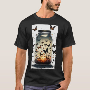 "Elegância Flutuante: T-shirts Inspiradas por Borb