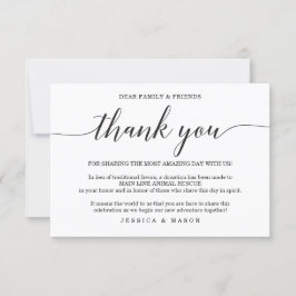 Elegância Mínima Em Vez Do Cartão De Favor