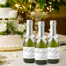 Elegância Minimalista Caligrafia Casamento Mini