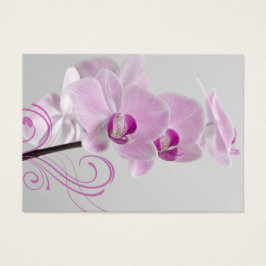 Elegância Rosa Orquídea Obrigado Ponha As Etiqueta