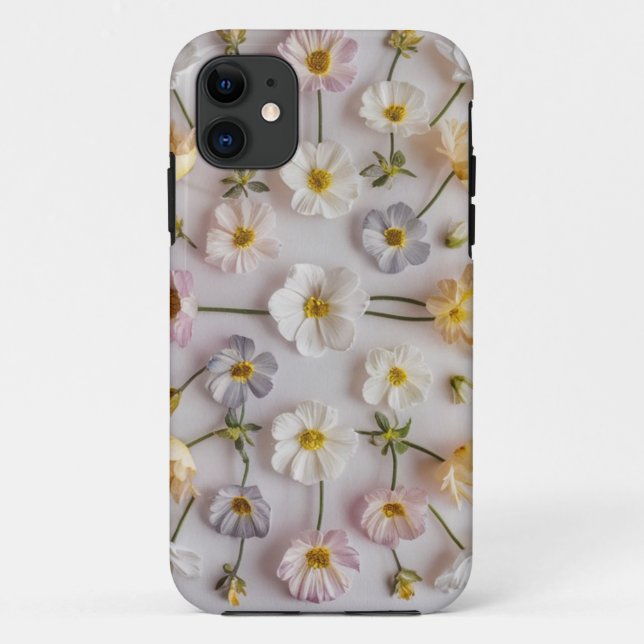 Elegância Sangrenta - capas de iphone Floral (Verso)