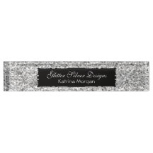 Elegância Silver Glitter