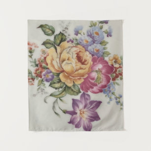Elegância: Tapeçaria Inspirada em Porcelana