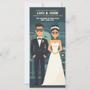 Elegância Vitoriana: Invit De Casamento Teimoso