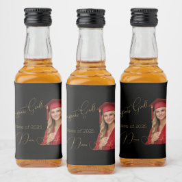 Elegant Black & Gold Graduation