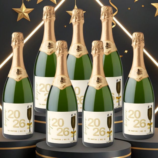 Elegant Champagne New Year's Eve (Criador carregado)