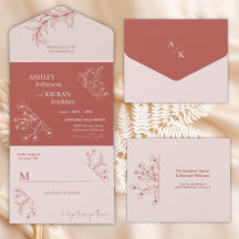Elegant Floral Boho Wedding