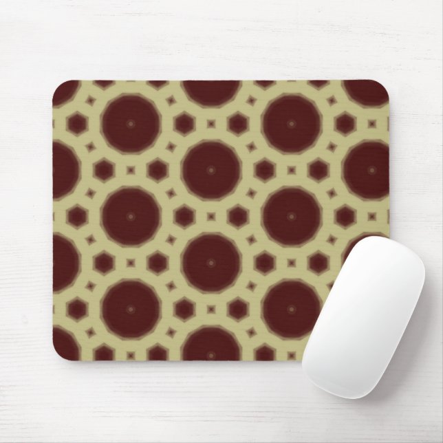 Elegant Maroon Mouse pad (Com mouse)