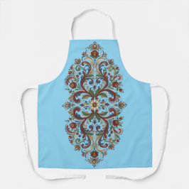 Elegant Modern Norwegian Rosemaling Floral Art 