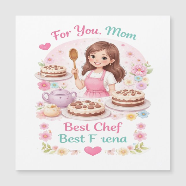 Elegant Mother's Day Printable Card (Frente)