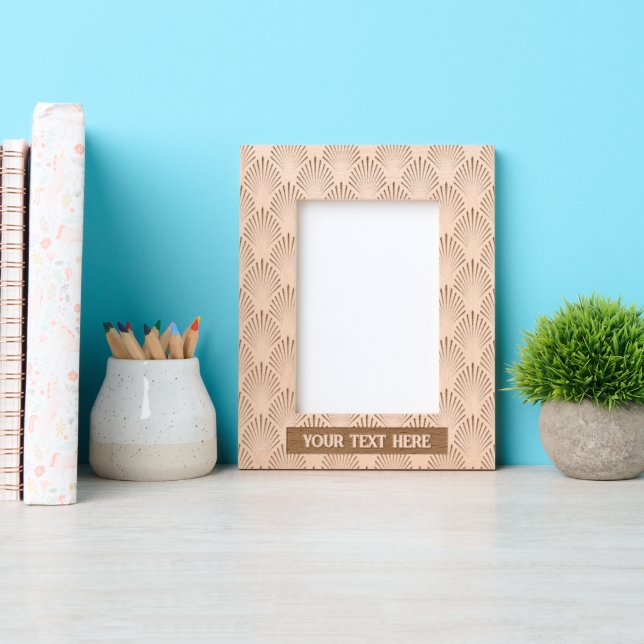 Elegant Pattern Abstract Leaf Portrait Size (Front)