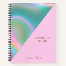 Elegant Pink Iridescent Holographic
