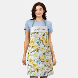 Elegant Pretty Yellow and White Floral