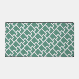 Elegant Sage Green Geometric Pattern