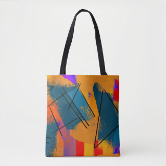 Elegant Silhouette Female Graphic Tote Bag