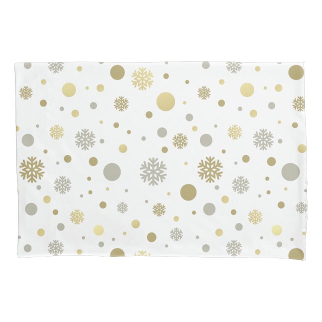 Elegant yellow and white gray merry Christmas  (Frente)