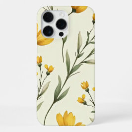 Elegant Yellow Wildflower Phone Case