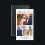 elegante 2 fotos, obrigado moderno, seu imã de cas<br><div class="desc">elegante 2 fotos,  obrigado moderno,  seu imã de casamento</div>