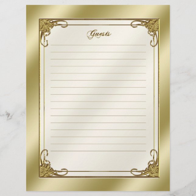 Elegante 50º Aniversário de Casamento (Frente)