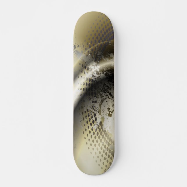 Elegante Abatract Art 3 Skateboard (Frente)