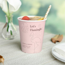 Elegante Abstrato deixa flamingle