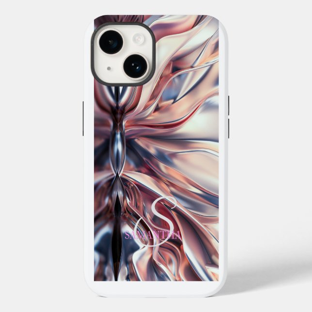 Elegante Abstrato Resfriado (Verso)