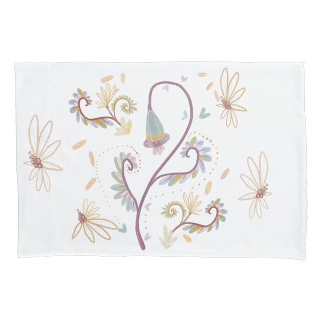 elegante aguarela floral (Frente)