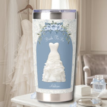 Elegante Alguma Coisa Azul Noiva Para Ser Casament