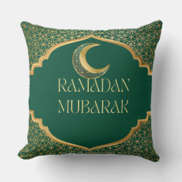 Elegante Almofada de Lançamento Ramadan Mubarak