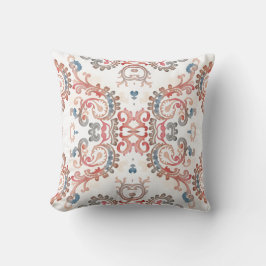 Elegante Almofada de Lancil Paisley em Aquarela