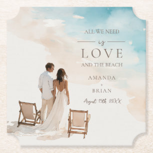 Elegante Amor e os Porta-Copos de Casamento na Pra