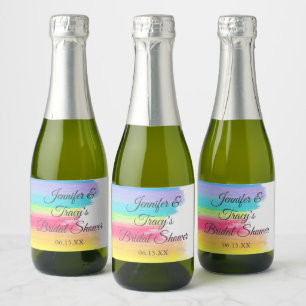 Elegante Arco-Íris Personalizado Bridal Shower Min