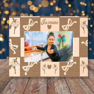 Elegante Ballerina Dancer, com nome