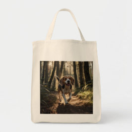 Elegante Beagle Grocery Bolsa