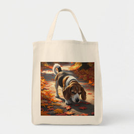 Elegante Beagle Grocery Bolsa