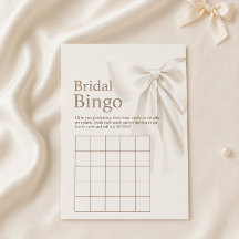 Elegante Bingo de Chuveiro de Noiva com Arco de Ma