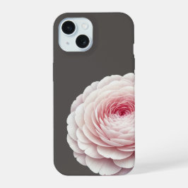 Elegante Blush Floral Carvão Quente