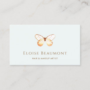 Elegante Boho Butterfly Cartão de visita