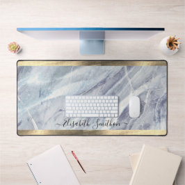 Elegante branco, Dourado, azul empoeirado, adicion