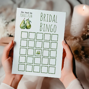 Elegante Brunch Perfect Pear Chá de panela Bingo