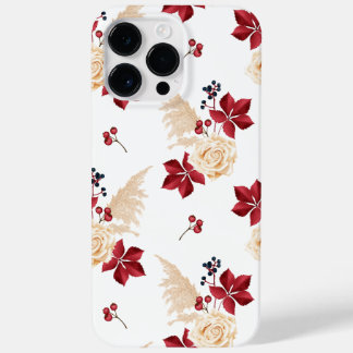 Elegante Burgundy - capas de iphone Floral de outo