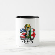 Elegante Caneca da Copa do Mundo FIFA 2026