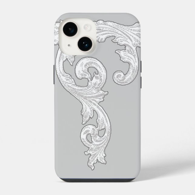 Elegante capa de design gótico para iPhone 11 (Verso)