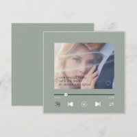 Elegante cartão de data de casamento com código QR