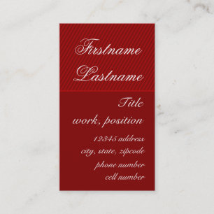 Elegante Cartão de visita