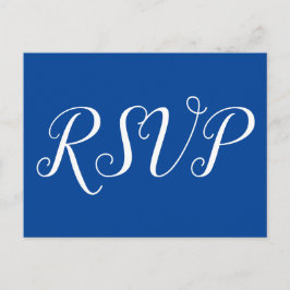 Elegante Cartão Postal "RSVP"