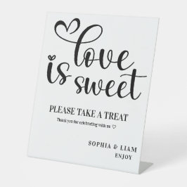 Elegante Casamento Doce Amor Preto e Branco