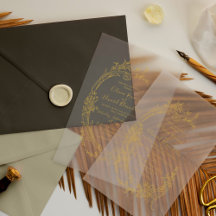 Elegante Casamento Dourado Vintage Barroco Chinois