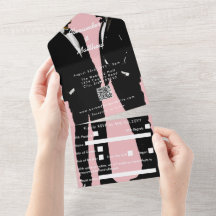 Elegante Casamento Gay Moderno Rosa